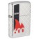 Зажигалка ZIPPO 600 Million с покрытием High Polish Chrome, латунь/сталь, серебристая, 38x13x57 мм