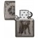 Зажигалка ZIPPO Wolf Design с покрытием Black Ice®, латунь/сталь, чёрная, глянцевая, 38x13x57 мм