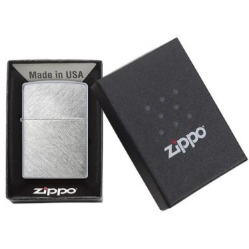 Зажигалка ZIPPO с покрытием Herringbone Sweep, латунь/сталь, серебристая, матовая, 38x13x57 мм-2