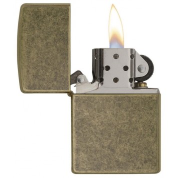 Зажигалка ZIPPO, с покрытием Anitque Brass™, медь/сталь, матовая, 38x13x57 мм-3