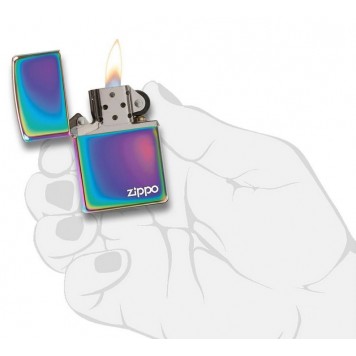 Зажигалка ZIPPO Classic с покрытием Spectrum™, латунь/сталь, разноцветная, глянцевая, 38x13x57 мм-1