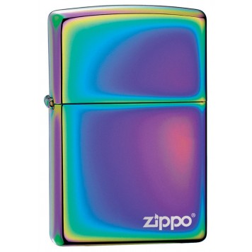 Зажигалка ZIPPO Classic с покрытием Spectrum™, латунь/сталь, разноцветная, глянцевая, 38x13x57 мм