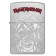 Зажигалка ZIPPO Iron Maiden с покрытием Street Chrome, латунь/сталь, серебристая, 38x13x57 мм