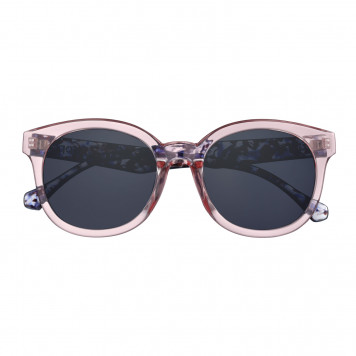 Очки солнцезащитные ZIPPO, женские, розовые прозрачные, оправа из поликарбоната-1
