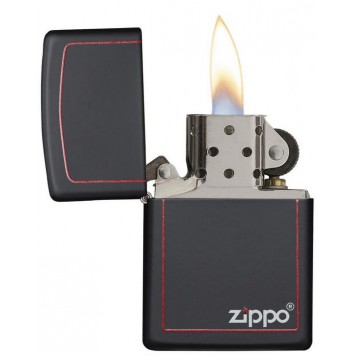 Зажигалка ZIPPO Classic с покрытием Black Matte, латунь/сталь, чёрная, матовая, 38x13x57 мм-4
