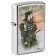 Зажигалка ZIPPO Luis Royo с покрытием Street Chrome, латунь/сталь, серебристая, 38x13x57 мм