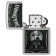 Зажигалка ZIPPO Jack Daniels® с покрытием Street Chrome, латунь/сталь, серебристая, 38x13x57 мм