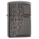 Зажигалка ZIPPO Armor™ с покрытием Black Ice®, латунь/сталь,чёрная, глянцевая, 37х13x58 мм