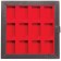 Кейс коллекционера для 12 зажигалок ZIPPO, чёрный, натуральная кожа, 24,5x3x24,5 см