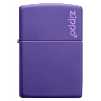 Зажигалка ZIPPO Classic с покрытием Purple Matte, латунь/сталь, фиолетовая, матовая, 38x13x57 мм-1