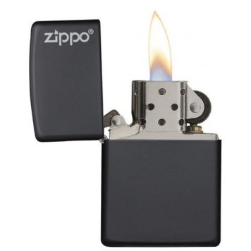 Зажигалка ZIPPO Classic с покрытием Black Matte, латунь/сталь, чёрная, матовая, 38x13x57 мм-3