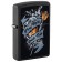 Зажигалка ZIPPO Darts с покрытием Black Matte, латунь/сталь, черная 38x13x57 мм