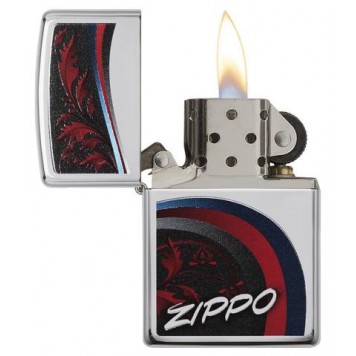 Зажигалка ZIPPO Classic с покрытием High Polish Chrome, латунь/сталь, серебристая, 38x13x57 мм-1