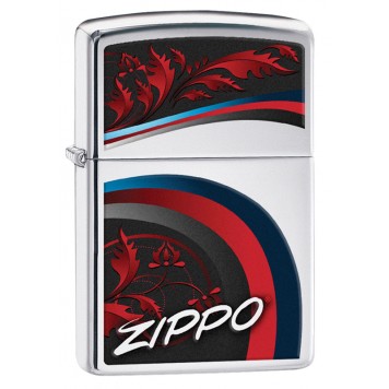 Зажигалка ZIPPO Classic с покрытием High Polish Chrome, латунь/сталь, серебристая, 38x13x57 мм