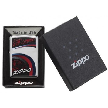 Зажигалка ZIPPO Classic с покрытием High Polish Chrome, латунь/сталь, серебристая, 38x13x57 мм-3