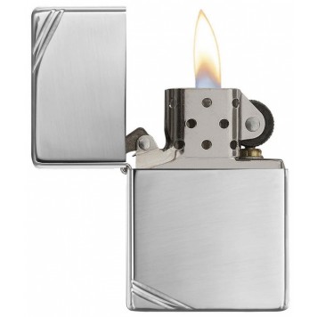 Зажигалка ZIPPO Vintage™с покрытием High Polish Chrome, латунь/сталь, серебристая, 38x13x57 мм-1