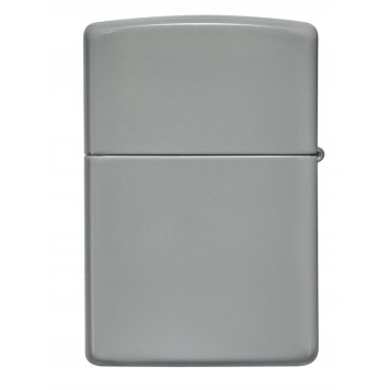 Зажигалка ZIPPO Classic с покрытием Flat Grey, латунь/сталь, серая, матовая, 38x13x57 мм-3