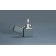 Зажигалка ZIPPO Classic с покрытием Flat Grey, латунь/сталь, серая, матовая, 38x13x57 мм