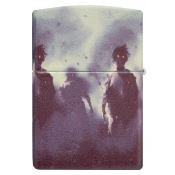 Зажигалка ZIPPO Zombie Design с покрытием 540 Matte, латунь/сталь, белая, матовая, 38x13x57 мм-9