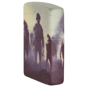 Зажигалка ZIPPO Zombie Design с покрытием 540 Matte, латунь/сталь, белая, матовая, 38x13x57 мм-7