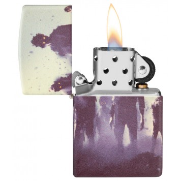 Зажигалка ZIPPO Zombie Design с покрытием 540 Matte, латунь/сталь, белая, матовая, 38x13x57 мм-2