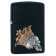 Зажигалка ZIPPO Classic с покрытием Black Matte, латунь/сталь, чёрная, матовая, 36x12x56 мм