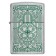 Зажигалка ZIPPO Luck Design с покрытием Brushed Chrome, латунь/сталь, серебристая, 38x13x57 мм