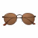 Очки солнцезащитные ZIPPO, унисекс, коричневые, оправа из меди