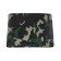 Портмоне ZIPPO, зелёно-чёрный камуфляж, натуральная кожа, 10,8×2,5×8,6 см