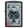 Зажигалка ZIPPO с покрытием Black Matte, латунь/сталь, черная, матовая, 38x13x57 мм