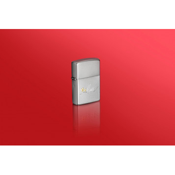 Зажигалка ZIPPO Love Design с покрытием Satin Chrome, латунь/сталь, серебристая, 38x13x57 мм-6