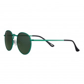 Очки солнцезащитные ZIPPO, унисекс, зеленые, оправа из меди
