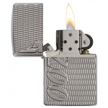 Зажигалка ZIPPO James Bond с покрытием High Polish Chrome, латунь/сталь, серебристая, 38x13x57 мм-2