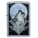 Зажигалка ZIPPO Howling Wolf с покрытием Street Chrome, латунь/сталь, серебристая, 38x13x57 мм