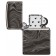 Зажигалка ZIPPO Marble Pattern с покрытием High Polish Black, латунь/сталь, чёрная, 38x13x57 мм