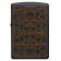 Зажигалка ZIPPO Circuit Pattern с покрытием Black Matte, латунь/сталь, чёрная, матовая, 38x13x57 мм