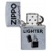 Зажигалка ZIPPO Zippo Windproof с покрытием Street Chrome™, латунь/сталь, серебристая, 38x13x57 мм