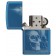 Зажигалка ZIPPO Classic с покрытием High Polish Blue, латунь/сталь, голубая, глянцевая, 36x12x56 мм