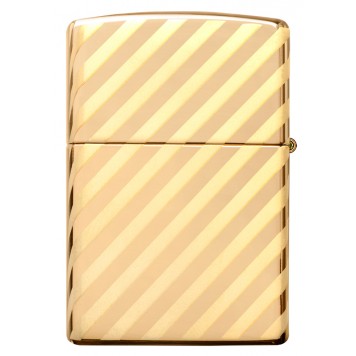 Зажигалка ZIPPO Vintage Box Top с покрытием High Polish Brass, латунь/сталь, золотистая, 38x13x57 мм-5