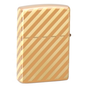 Зажигалка ZIPPO Vintage Box Top с покрытием High Polish Brass, латунь/сталь, золотистая, 38x13x57 мм-8