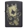 Зажигалка ZIPPO Gambling Design с покрытием Black Matte, латунь/сталь, чёрная, матовая, 38x13x57 мм