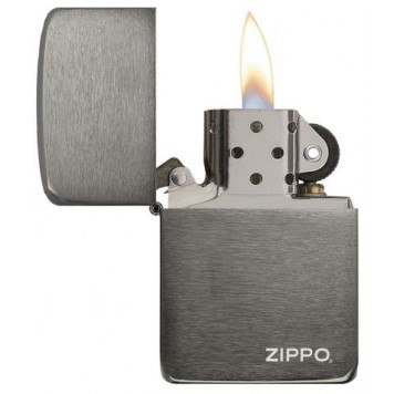 Зажигалка ZIPPO 1941 Replica ™ с покрытием Black Matte, латунь/сталь, чёрная, матовая, 38x13x57 мм-3