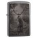 Зажигалка ZIPPO Classic с покрытием Black Ice®, латунь/сталь, чёрная, глянцевая, 38x13x57 мм