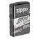 Зажигалка ZIPPO Classic с покрытием Black Ice®, латунь/сталь, чёрная, глянцевая, 38x13x57 мм