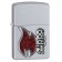 Зажигалка ZIPPO Classic с покрытием Satin Chrome™, латунь/сталь, серебристая, матовая, 36x12x56 мм