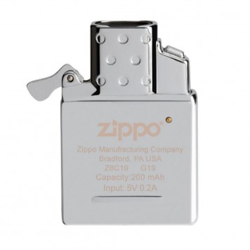 Электронный вставной блок для широкой зажигалки Zippo, нержавеющая сталь-2