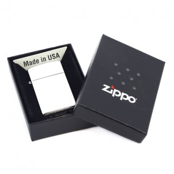 Зажигалка ZIPPO Slim® с покрытием Satin Chrome™, латунь/сталь, серебристая, матовая, 29x10x60 мм-1