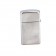 Зажигалка ZIPPO Slim® с покрытием Satin Chrome™, латунь/сталь, серебристая, матовая, 29x10x60 мм