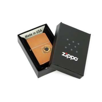 Зажигалка ZIPPO Bullet с покрытием Toffee™, латунь/сталь, светло-коричневая, матовая, 38x13x57 мм-2