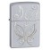 Зажигалка ZIPPO Classic с покрытием Satin Chrome™, латунь/сталь, серебристая, матовая, 36x12x56 мм